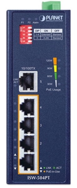 Planet PL-ISW-504PT Switch