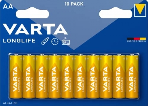 Varta Longlife AA 10'lu Kalem Pil