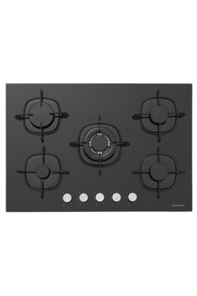 Silverline Siyah Ankastre Set CS5365B01 + BO6504B01 + 3472 BOLD