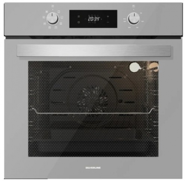 Silverline Gri Ankastre Set CS5623S01 + BO6504S01 + 3457 Soho 60