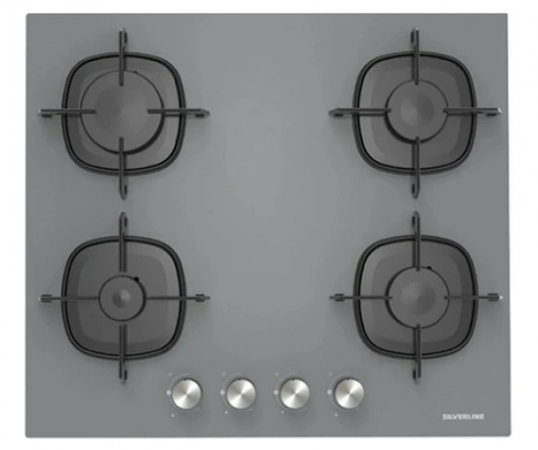 Silverline Gri Ankastre Set CS5623S01 + BO6504S01 + 3457 Soho 60