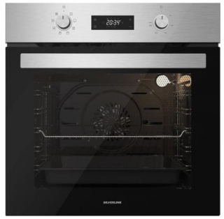 Silverline Siyah Ankastre Set CS5343B01 + BO6504X01 + 3457 Soho 60