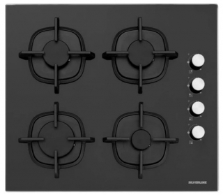 Silverline Siyah Ankastre Set CS5343B01 + BO6504X01 + 3457 Soho 60