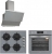 Silverline Gri Ankastre Set CS5335S01 + BO65P4S01 + 3420 Classy 60