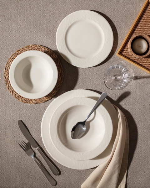 Madame Coco Relief 24 Parça Yemek Takımı