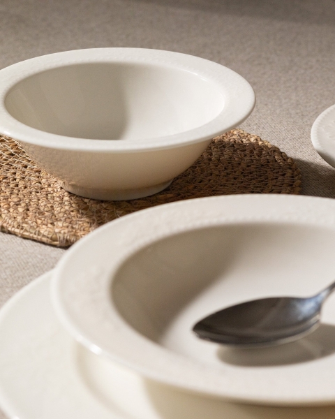 Madame Coco Relief 24 Parça Yemek Takımı