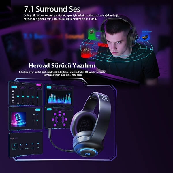 QCY HeroaD V200 Kablosuz Kulaklık