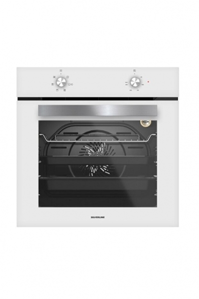 Silverline Beyaz Ankastre Set CS5622W01 + BO6501W01 + 3457 Soho 60