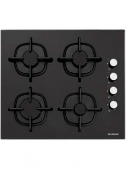 Silverline Siyah Ankastre Set CS5343B01 + BO6504B01 + 3490 Oslo 60