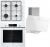 Siemens Beyaz Eko Ankastre Set EB6C2PK80O + HB012FBW1T + LC63KPJ20T