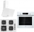 Siemens & Ferre Podence Beyaz Ankastre Set SC406 WFA + HB012FBW1T + D087