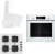Siemens & Ferre Beyaz Ankastre Set SS206 + HB012FBW1T + D087