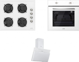 Luno Ekonomik Beyaz Ankastre Set L335W01 + F6501W02 + L D34