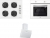 Luno Ekonomik Beyaz Ankastre Set L335W01 + F6501W02 + L D34