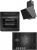 Lanova Siyah Ankastre Set B 36400 205 + 2206TB01 + 3220B6