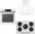 Hoover XL Beyaz Ankastre Set HVG74WK3W + HO3158W + HDG9C2GWTK
