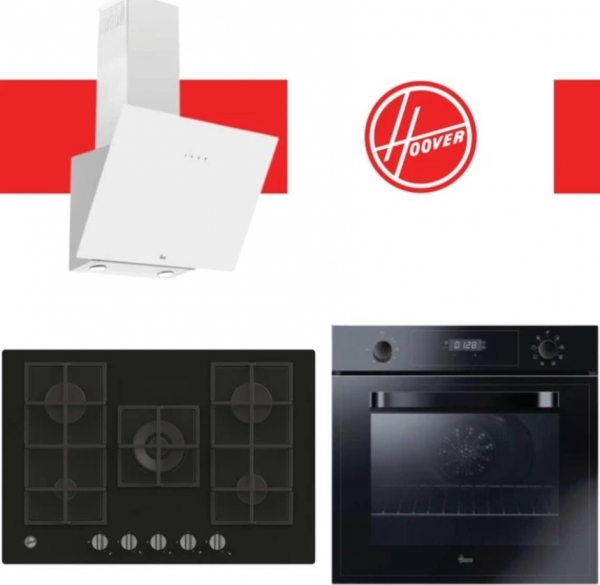 Hoover Ferlina Ankastre Set HVG74K3B + HOT3051BI + HDG6C1GWTK