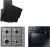 Hoover & Candy Junero Ankastre Set CHW6LX + HOT3051BI + HDG6C2GBTK