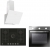Hoover Siena Ankastre Set HVG74K3B + HON602X-TN + HDG6C1GWTK