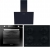 Hoover Siyah Ankastre Set HVW6MBB + HOAT 3150 BI + HDG6C2GBTK