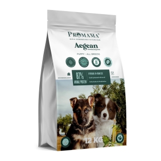 Promama Aegean Balıklı Yavru 12 kg Köpek Maması