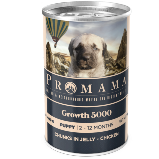 Promama Growth 5000 Yavru Tavuklu Etli 400 gr Köpek Maması