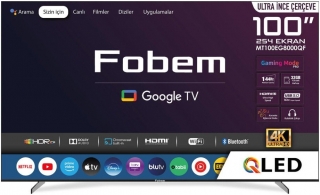Fobem MT100EG8000QF Ultra HD (4K) TV