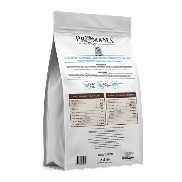 Promama Tavuklu Yavru 1.5 kg Kedi Maması