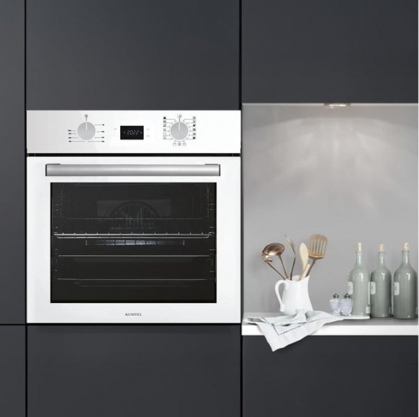 Kumtel Digital Plus Beyaz 15 Prog. B66-SF3(DDT) Ankastre Fırın