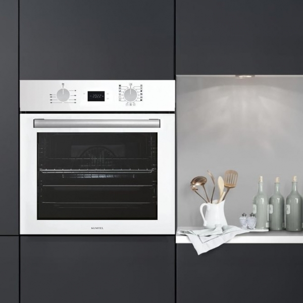 Kumtel B66-SF3(DDT) Digital Plus Beyaz Ankastre Fırın