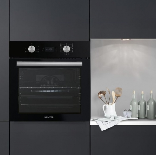 Kumtel B66-SF3(DDT) Digital Plus Siyah Ankastre Fırın