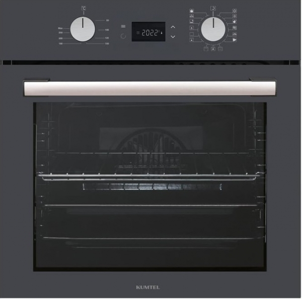 Kumtel Digital Plus Antrasit 15 Prog. B66-SF3(DDT) Ankastre Fırın