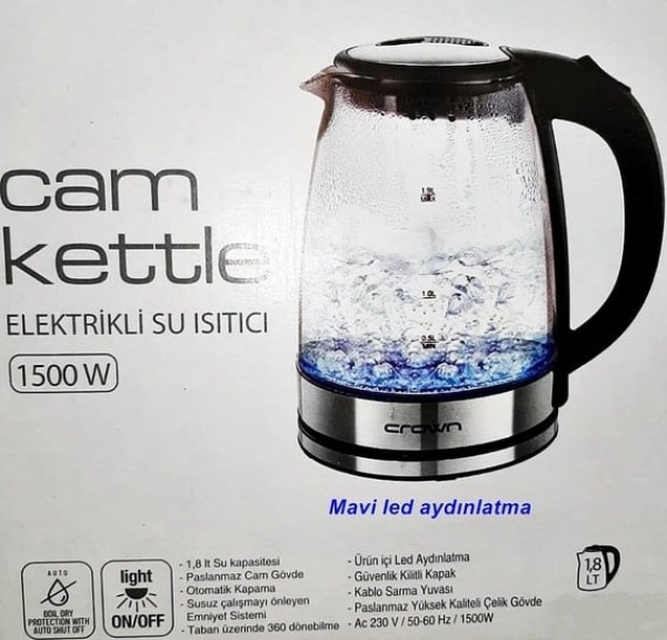 Crown CRW-7204 Su Isıtıcı