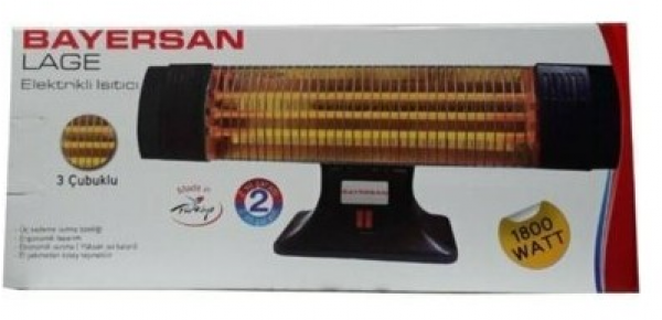 Bayersan Lage 1800W Quartz Isıtıcı
