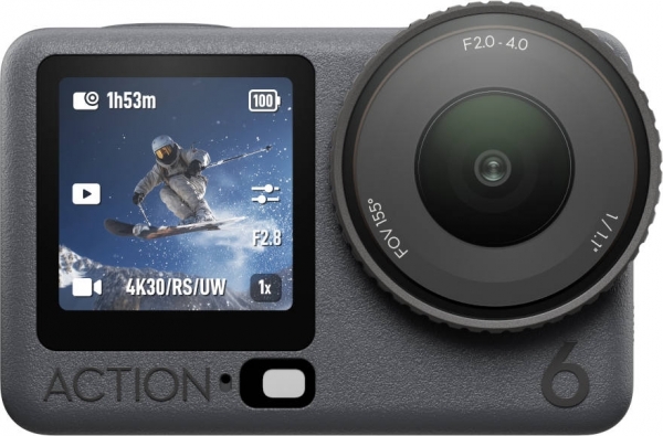 DJI Osmo Action 6 Adventure Aksiyon Kamera (Kamera + Tripod)