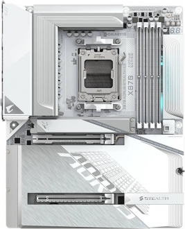 Gigabyte X870 Aorus Stealth Ice AM5 (LGA 1718) Soket Anakart