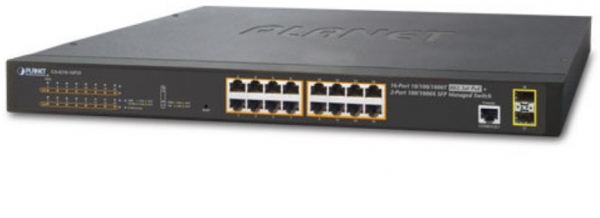 Planet PL-GS-4210-16P2S Yönetilebilir Switch