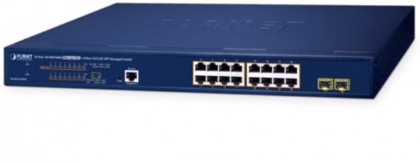 Planet PL-GS-4210-16P2S Yönetilebilir Switch