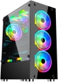 Gameforce Glass 4 Fanlı RGB Kumandalı 700W resim