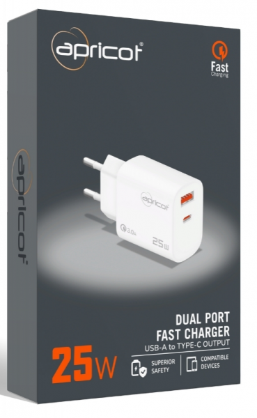 Apricot APC-U426 25W Şarj Aleti
