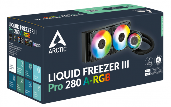 Arctic Liquid Freezer III Pro 280 ARGB İşlemci Soğutucu