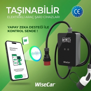WiseCar WTP3 22 & 11kW AI Taşınabilir