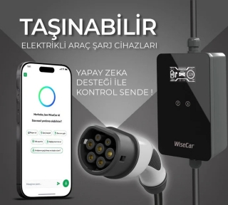 WiseCar WTP3 22 & 11kW AI Taşınabilir