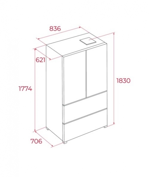 Teka RFD 75850 GBK Buzdolabı
