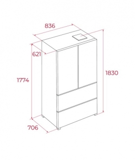 Teka RFD 75850 GBK Buzdolabı