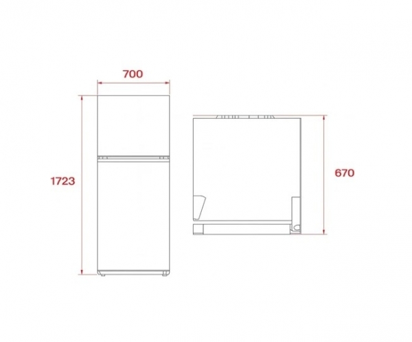 Teka RTF 43750 WH Buzdolabı