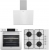 Arçelik Beyaz Gurme Ankastre Set OCD D 651-2 EKB + AFC 361 B + ADE 606-2 B