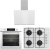 Arçelik Smart Beyaz Ankastre Set OCD D 651-2 EKB + AFC 341 B + ADE 606-2 B