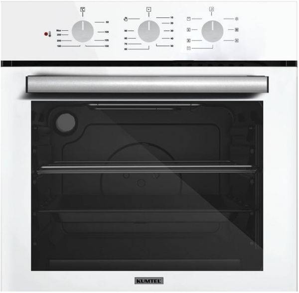 Kumtel Turbo Fanlı Beyaz 7 Prog. B66-M3(MT) Ankastre Fırın