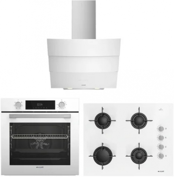 Arçelik Beyaz Ankastre Set OCD T 651 EB + AFC 330 B + ADE 605-3 B